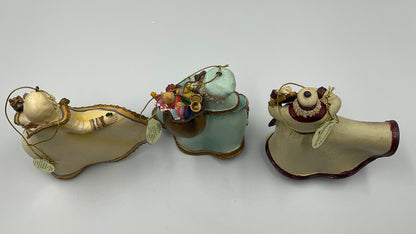 Thomas Kinkade “Old World Santas” Heirloom Christmas Ornaments