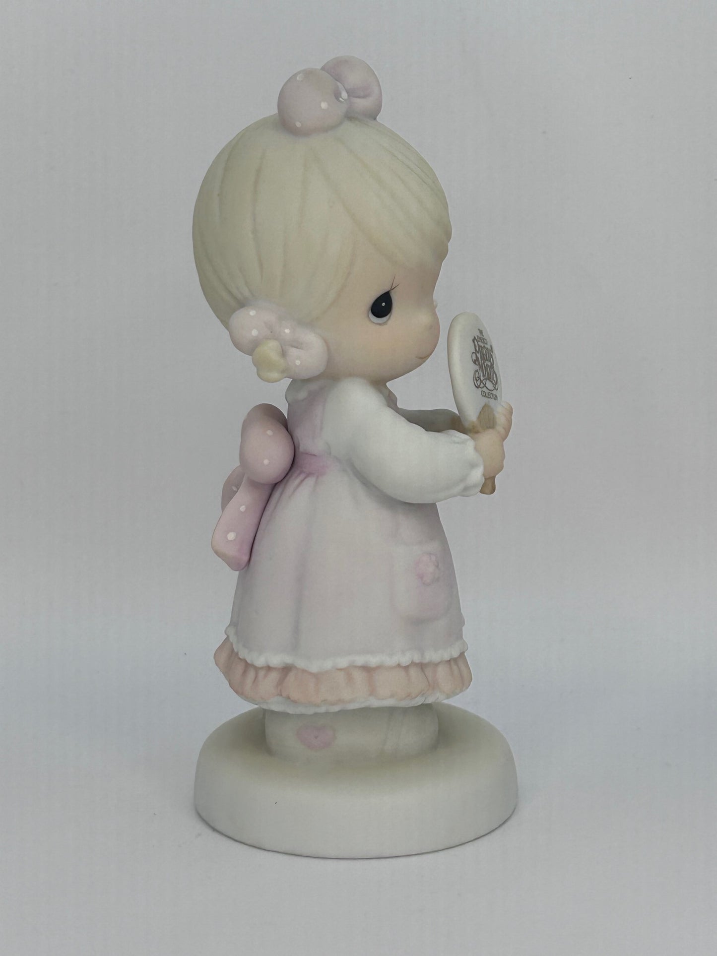 Precious Moments Vintage 1989 Special 1990 Limited Edition I'm A Precious Moments Fan Figurine Orig Box