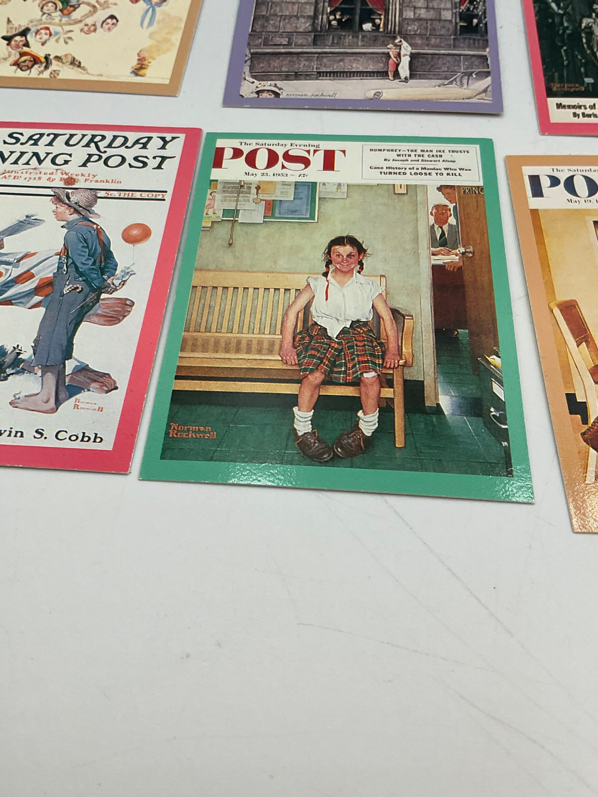 Vintage 1993 Norman Rockwell Series 2 Trading Card Lot