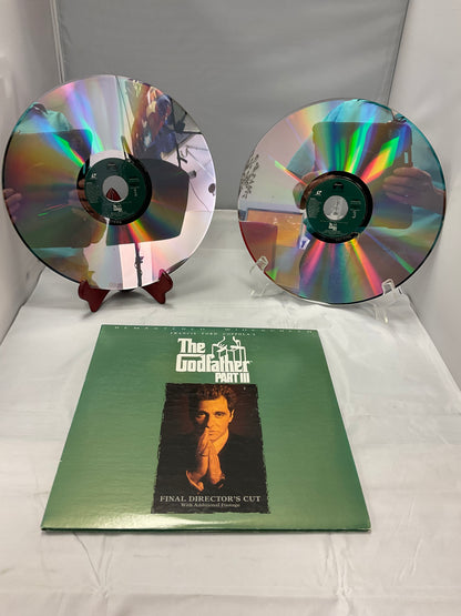 The Godfather Trilogy Collection 6-LaserDisc Video Set Series Part 1 Part 2 Part 3