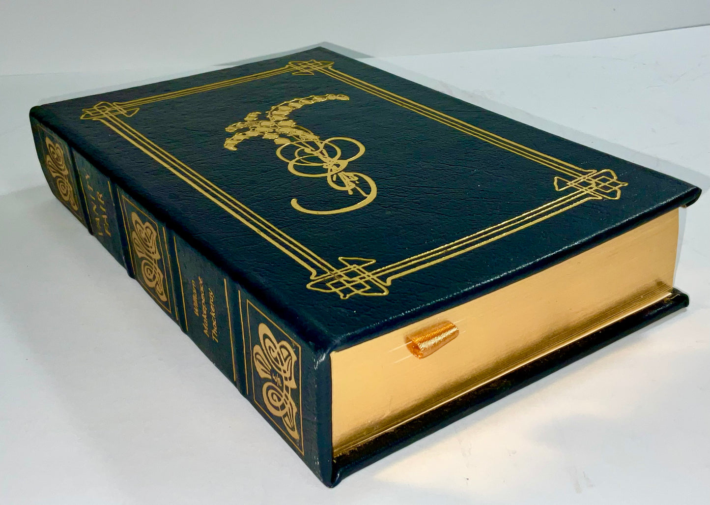 Vanity Fair by William Makepeace Thackeray Vintage 1979 The Easton Press 100 Greatest Books Ever Written Leather-Bound Collector's Edition