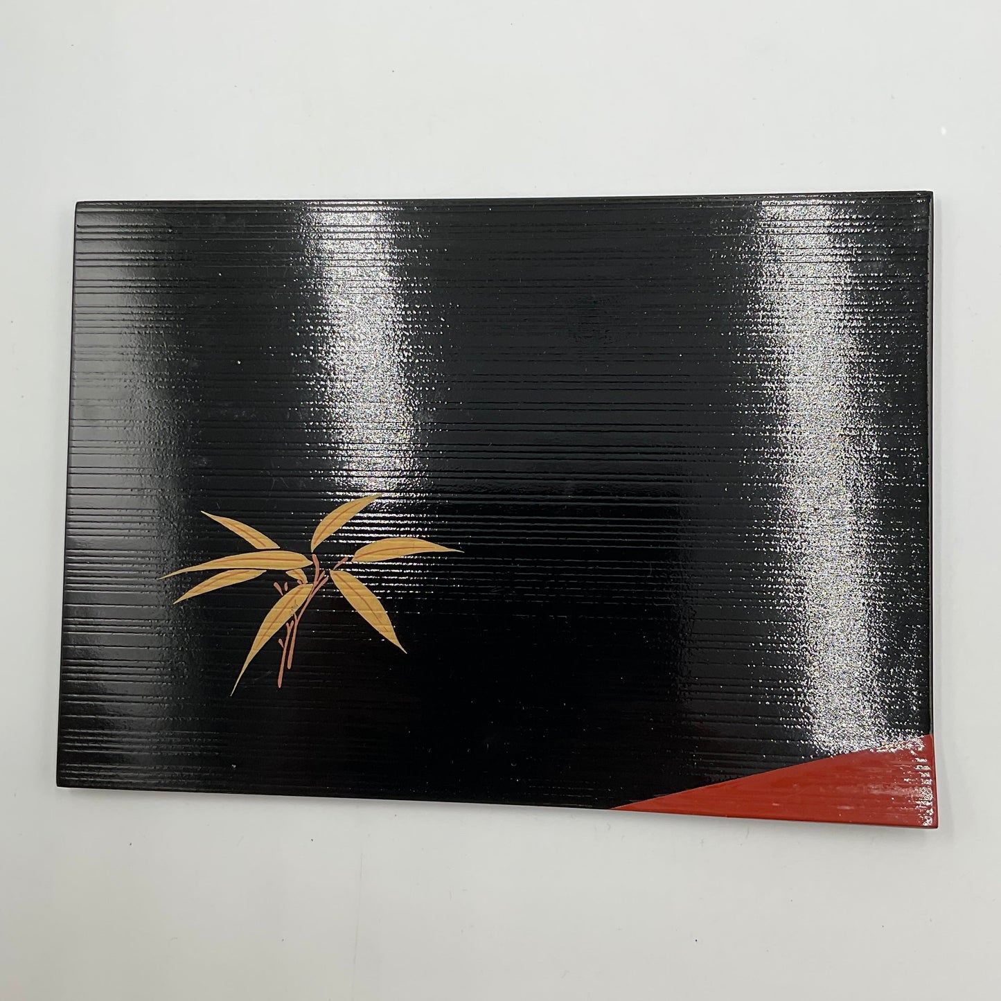 Vintage Japanese Lacquerware Trays Set of 5