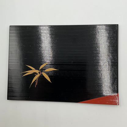 Vintage Japanese Lacquerware Trays Set of 5