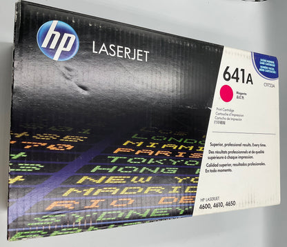 Genuine HP LaserJet 641A Magenta Print Cartridge Sealed Brand New