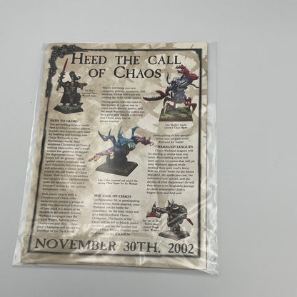 Warhammer Path to Glory Vintage 2002 Book