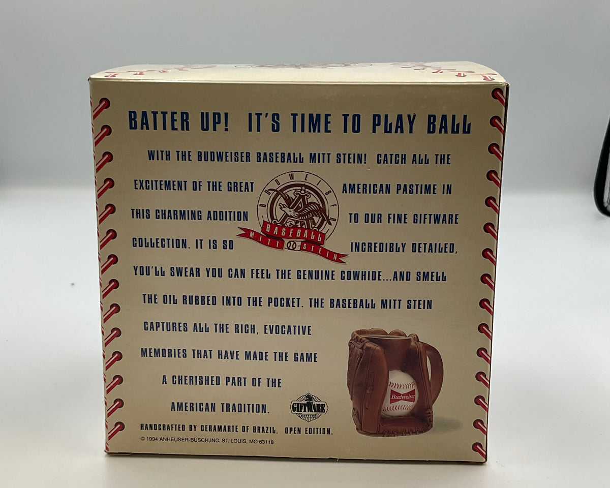 1994 Budweiser Baseball Mitt Stein