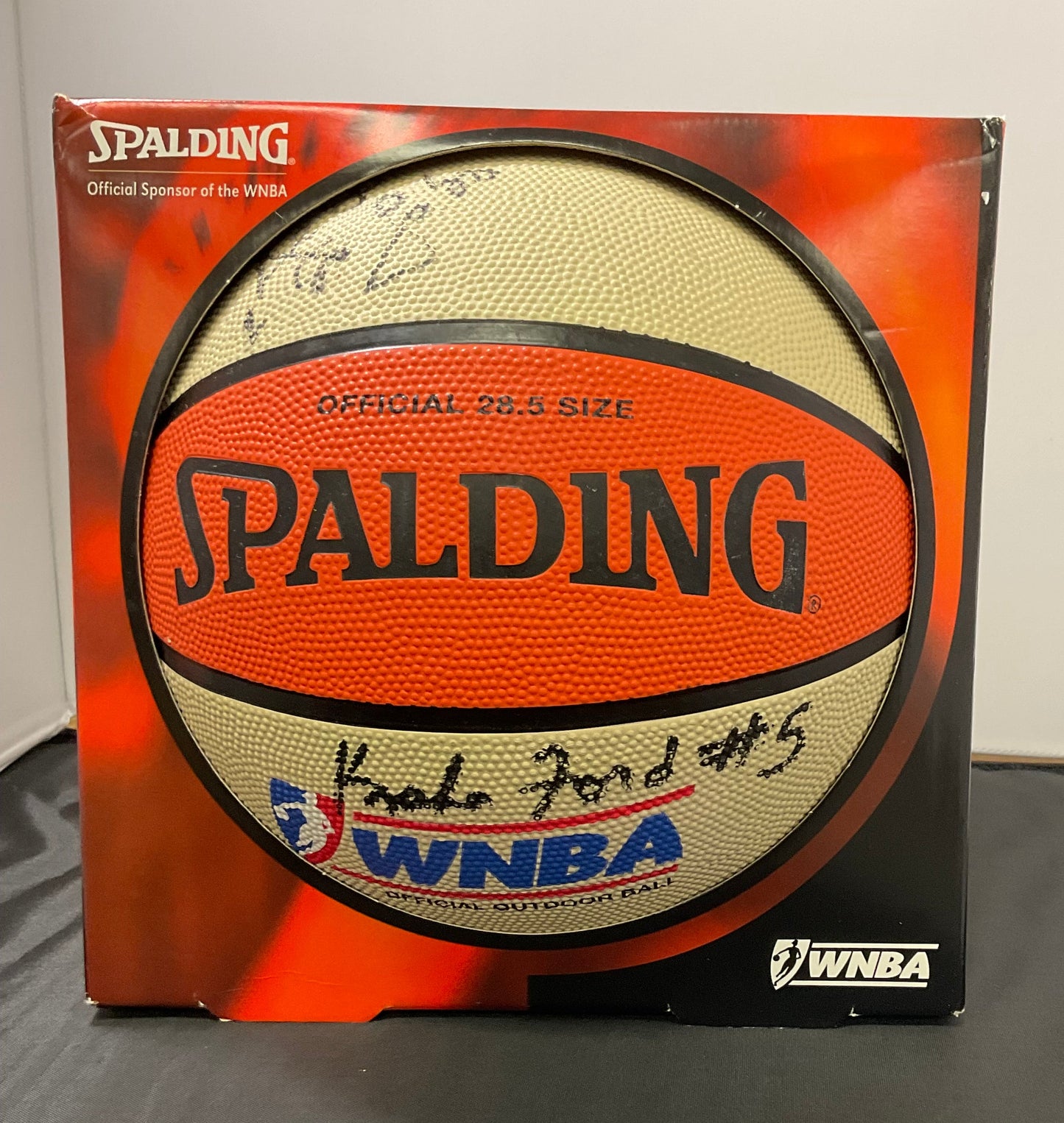 Rebecca Lobo Sue Wicks Kisha Ford Autographed Signed WNBA Basketball