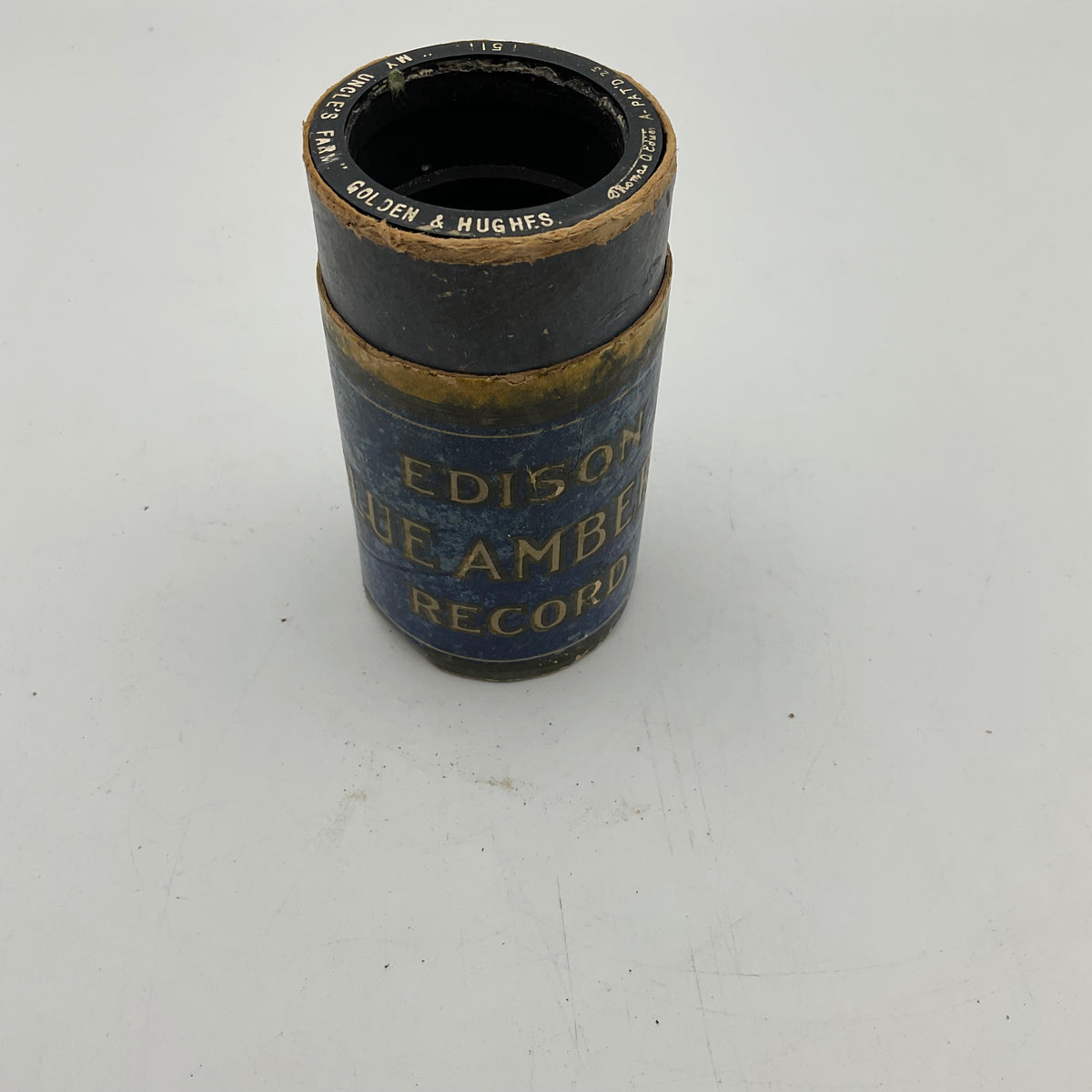 Vintage Edison Blue Amberol record 1912