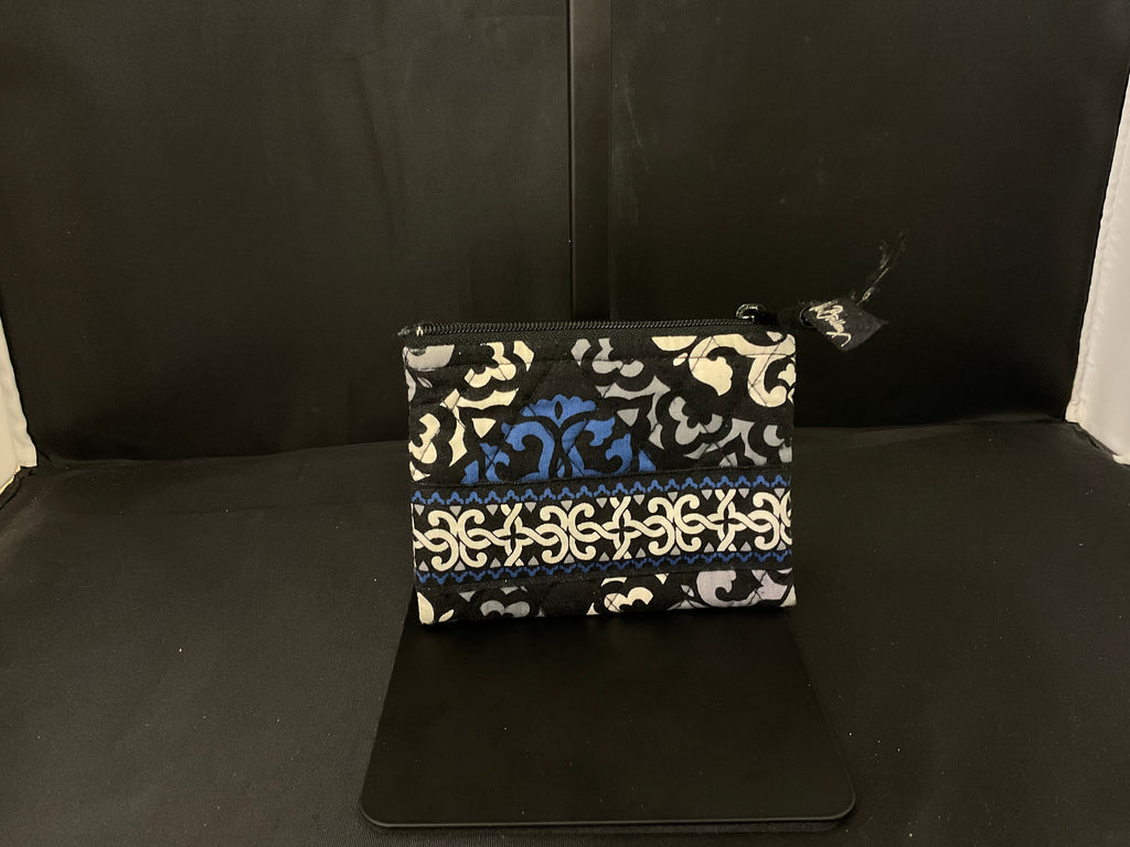 Vera Bradley Blue Flower Design Small Wallet