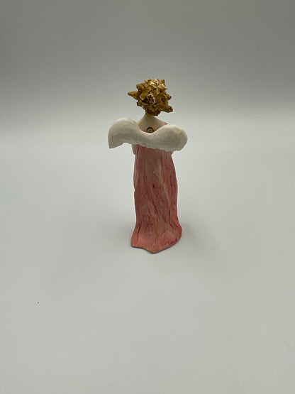 Vintage Roman Inc.Figurine Pink Angel 3