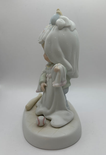 Precious Moments Vintage 1988 Someday My Love Porcelain Figurine Collectible Original Box