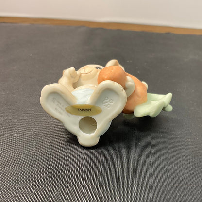 Precious Moments Vintage 1988 Members Only Figurine Somebunny Cares Hand Painted Porcelain Collectible
