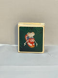 1983 Hallmark Keepsake Christmas Ornament Sneaker Mouse Vintage w/Box