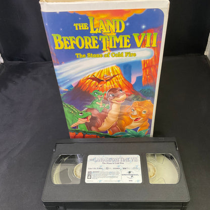 The Land Before Time VII The Stone of Cold Fire VHS Tape