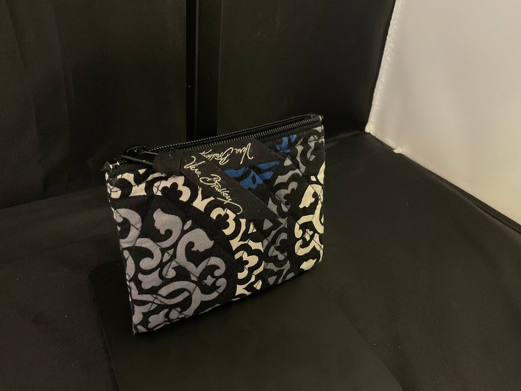 Vera Bradley Blue Flower Design Small Wallet