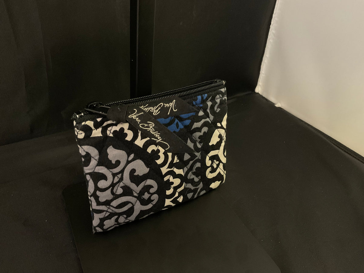 Vera Bradley Blue Flower Design Small Wallet