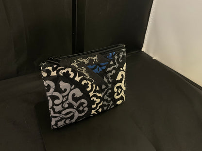 Vera Bradley Blue Flower Design Small Wallet