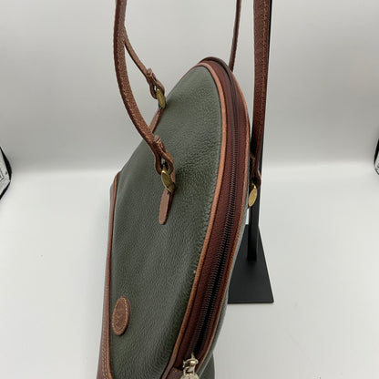 Liz Claiborne Green and Brown Large Purse