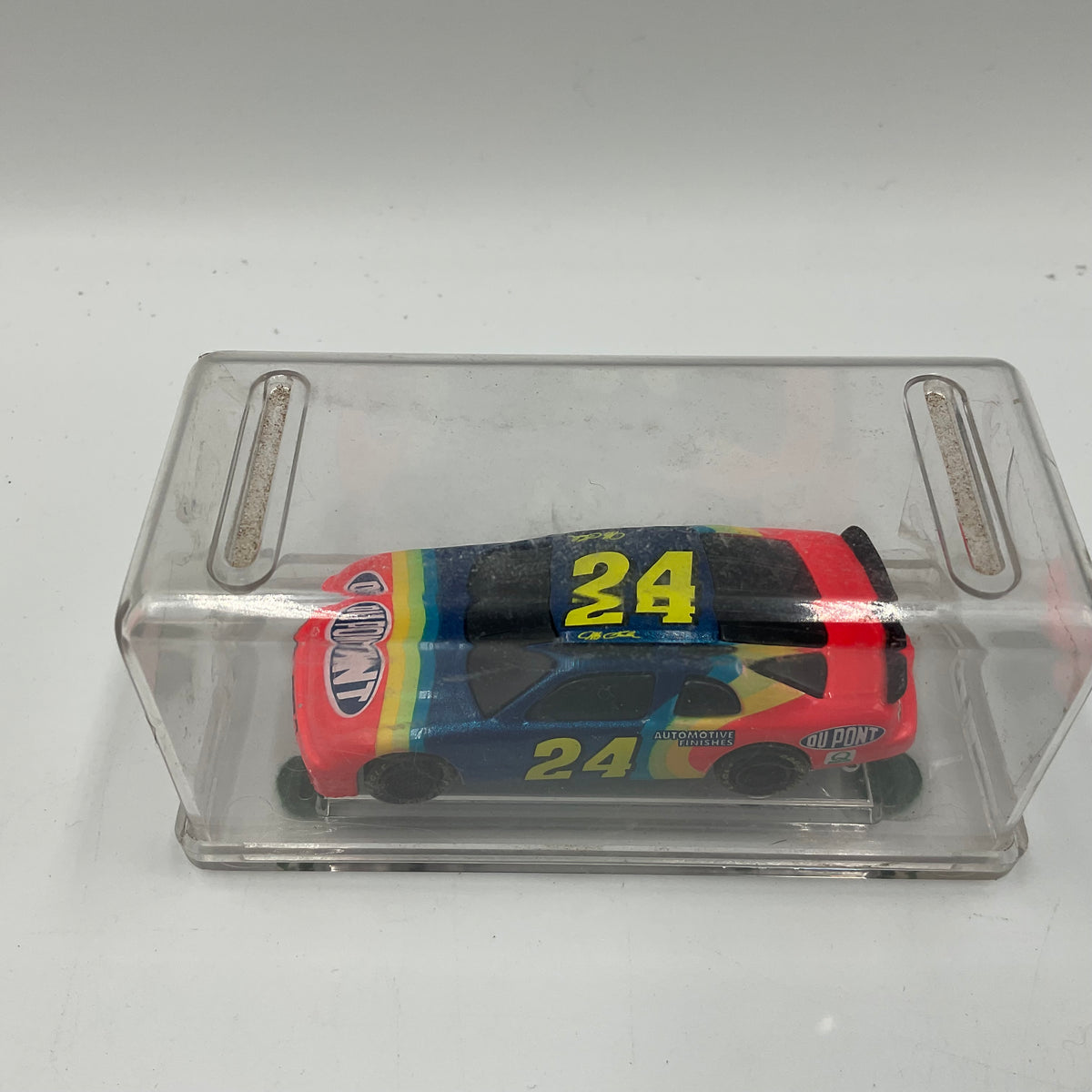 NASCAR #24 Jeff Gordon Die Cast Replica Car In Plastic Case
