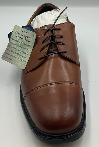 NUNN BUSH Crews Senator Men's Slip Resistant Work Shoe