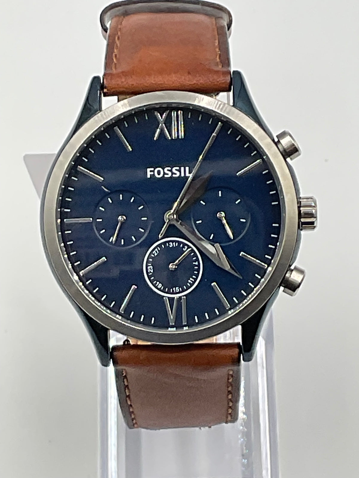 Fossil Fenmore Multi Function Quartz Watch New Battery Working Condition