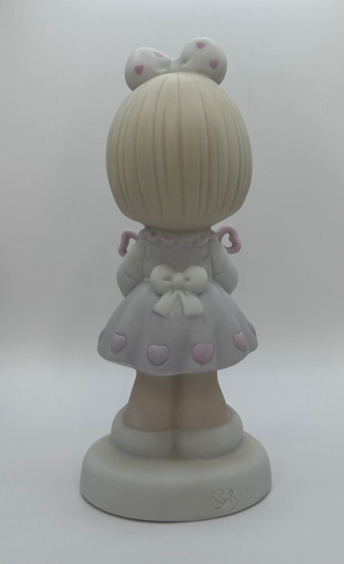 Precious Moments You Are My Number One Vintage 1988 Porcelain Figurine Original Box Mint