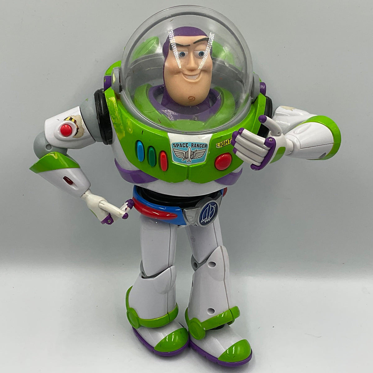 Disney Store Interactive Talking Buzz Lightyear Action Figure