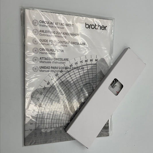 Brother Sewing Circular Attachment Bundle Precise Circles New in Box