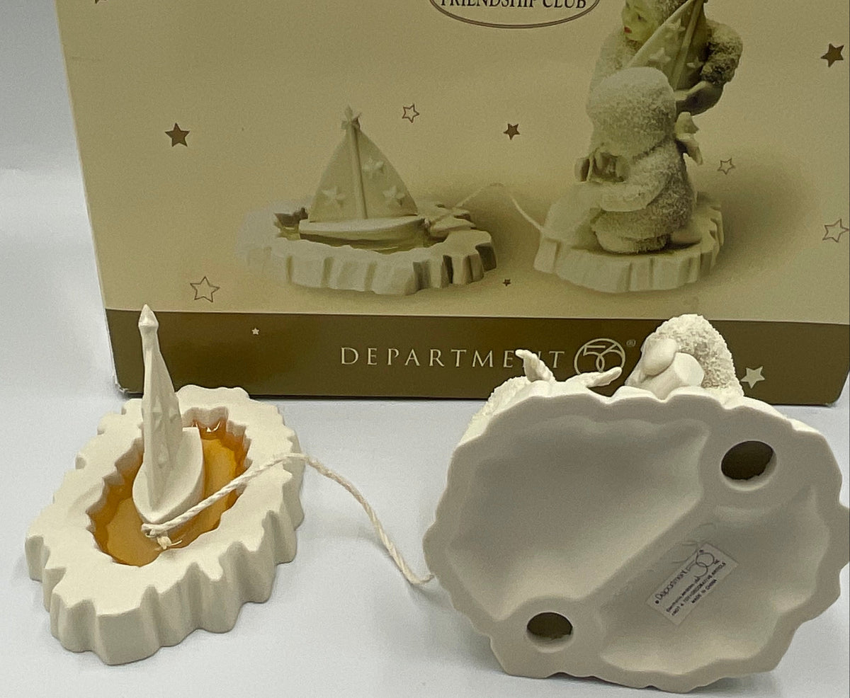 Department 56 Snowbabies Sailing The Seas Friendship Club Figurine Set w/ Box