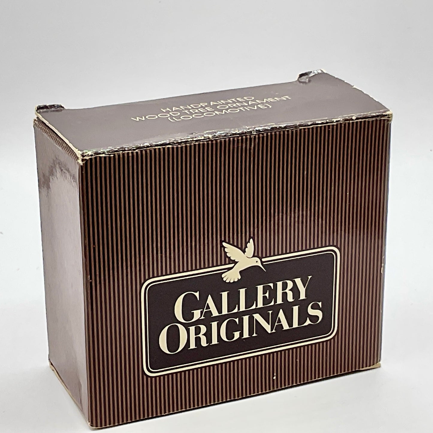 Avon Gallery Originals Vintage Christmas Train Ornament In Original Box