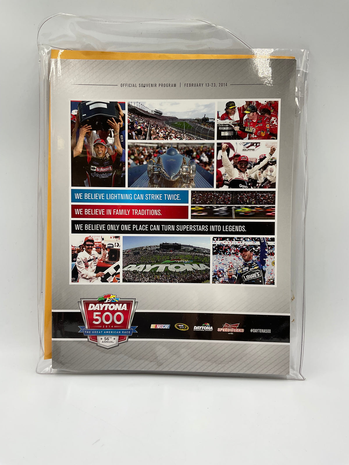 2019 Daytona 500 Offical Souvenir Program NASCAR Denny Hamlin
