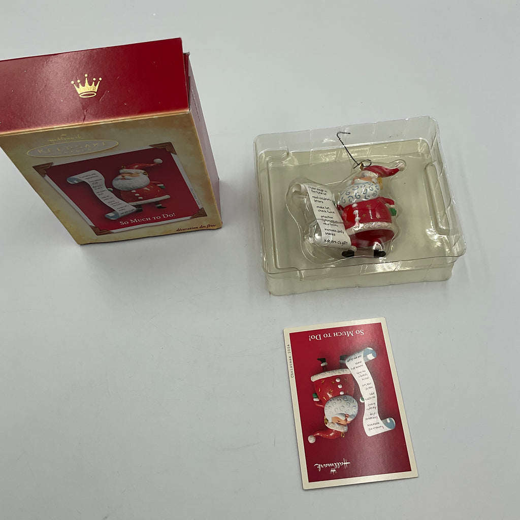 2004 Hallmark Keepsake Ornament  So Much To Do