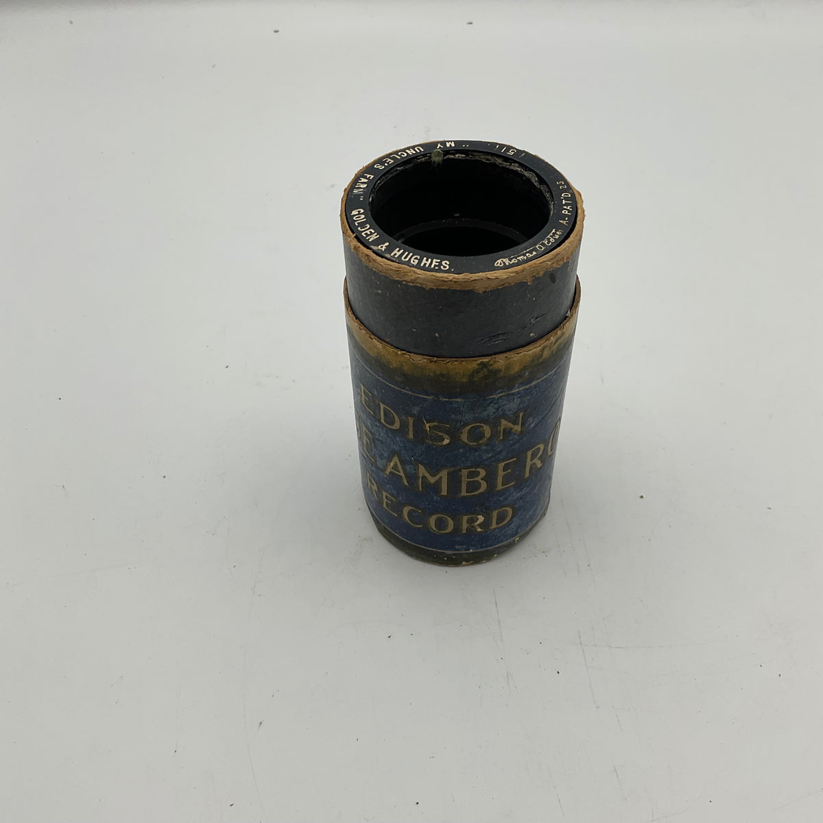 Vintage Edison Blue Amberol record 1912