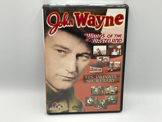 John Wayne: Winds of the Wasteland + His Private Secretary DVD Sealed