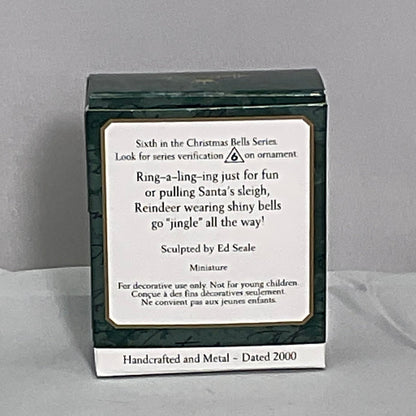 Hallmark Keepsake Ornament Christmas Bells 6th in Series