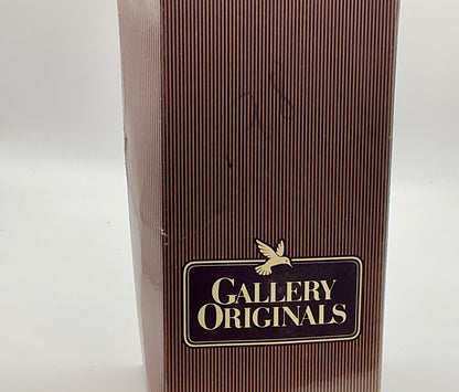 Gallery Originals Vintage Santa on a Star Hand-Painted Wood Christmas Holiday Ornament with Original Box