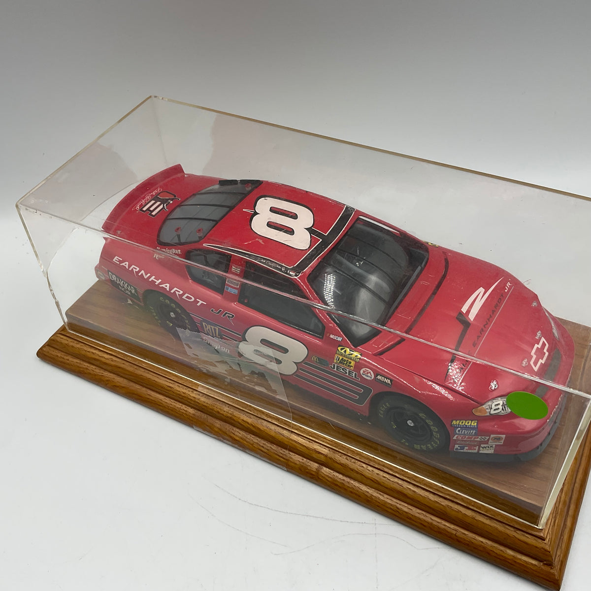 NASCAR #8 Dale Earnhardt Jr.Die Cast Replica is Display Case