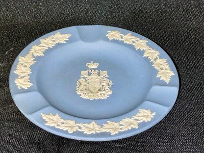 Wedgwood Special Limited Edition Jasper Ware Canadian Coat of Arms Made in England