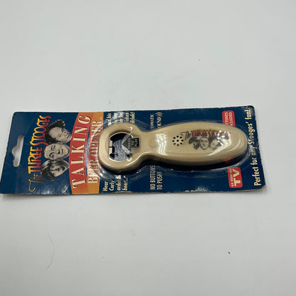 2003 Vintage The Three Stooges Talking Beer Bottle Opener