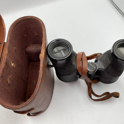 Nash-Kelvinator WWII Era U.S. Army M-16 Binoculars In Case