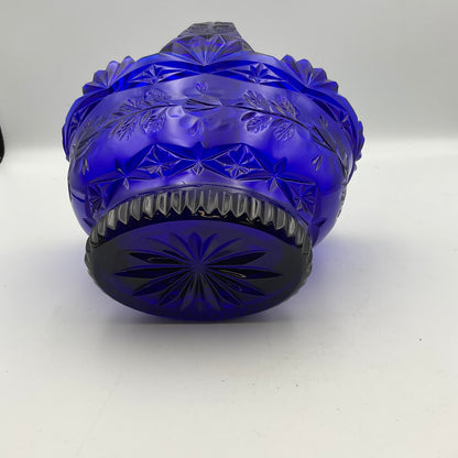 Kobalt Blue Glass Basket