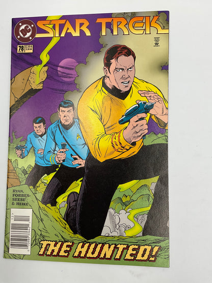 Star Trek The Hunted #78 Vintage 1995 DC Comic Book