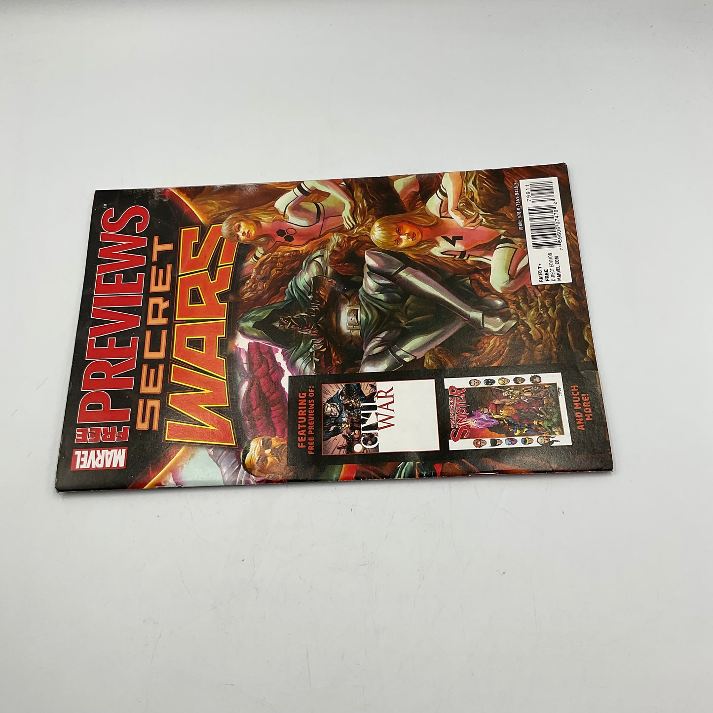 Marvel Secret Wars Comic