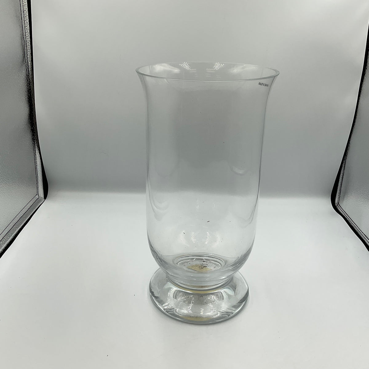 Glass Hurricane Vase