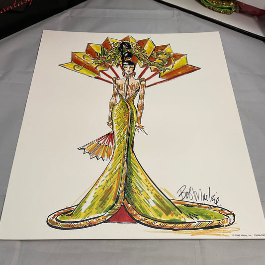 Fantasy Goddess Asia Barbie Doll Bob Mackie Limited Edition