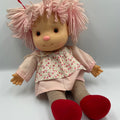 Vintage 1980s Komfy Kid Ice Cream Doll Girl Astra Trading Corp Overalls