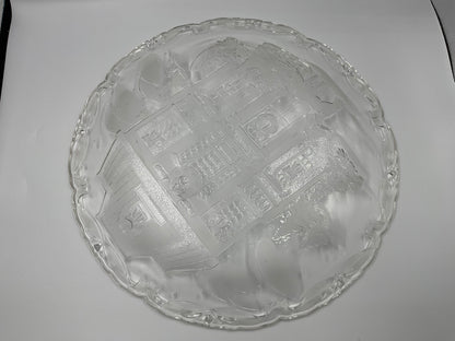 Mikasa "Winter Wonderland" 15-inch Round Hostess Platter