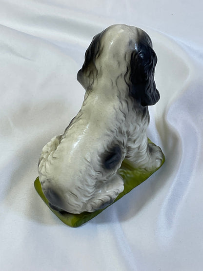 Enesco Vintage Cocker Spaniel Dog Porcelain Figurine Made in Japan