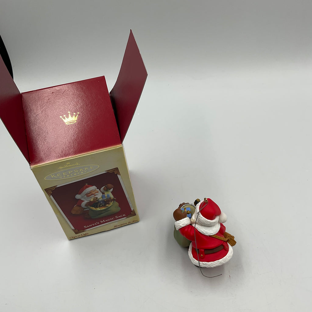 2005 Hallmark Keepsake Ornament Santa’s Magic Sack