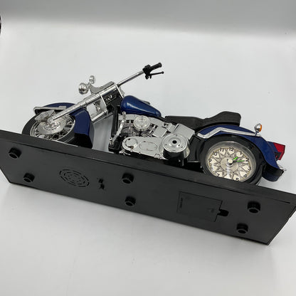 Harley Davidson Blue Maisto 1:18 Scale Die-cast Replica